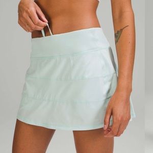 NWOT Lululemon Pace Rival Mid-Rise Skirt *Delicate Mint size:8